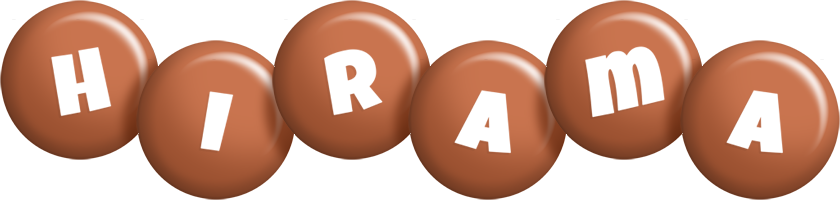 Hirama candy-brown logo