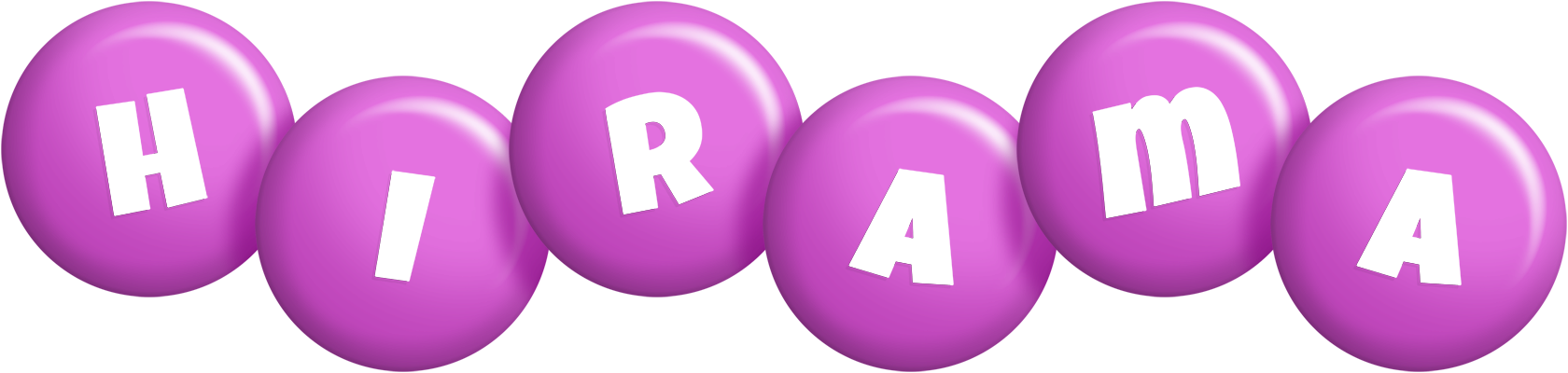 Hirama candy-purple logo