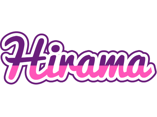 Hirama cheerful logo