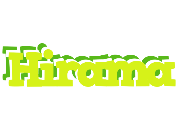 Hirama citrus logo