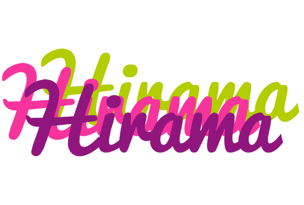 Hirama flowers logo