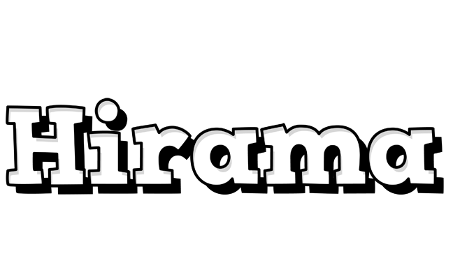Hirama snowing logo