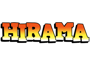 Hirama sunset logo