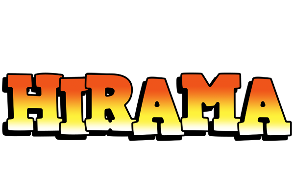 Hirama sunset logo