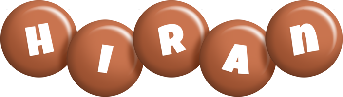 Hiran candy-brown logo
