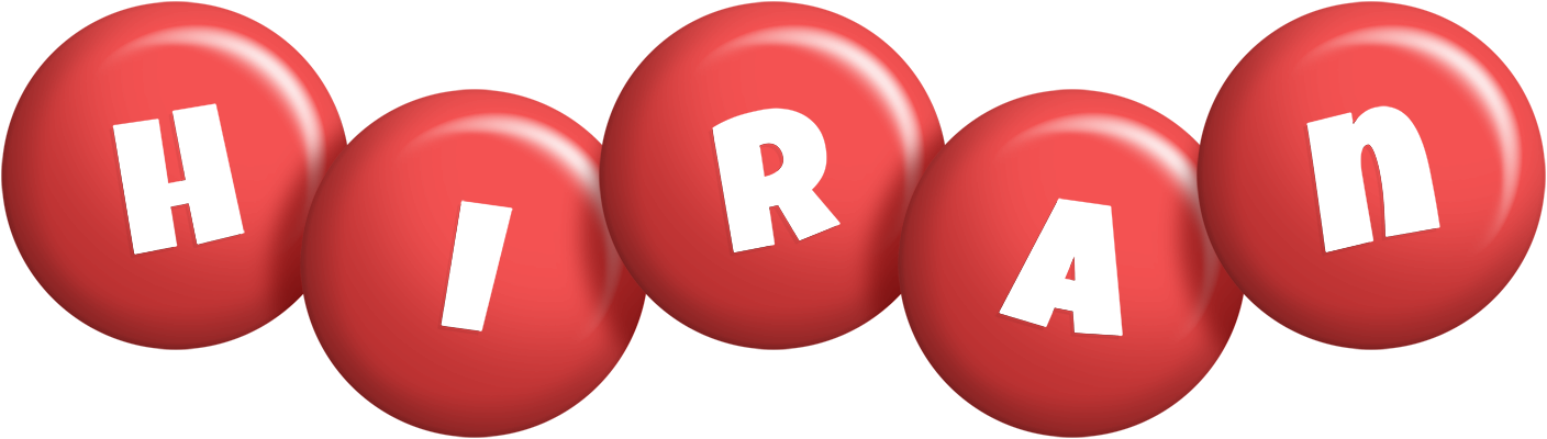Hiran candy-red logo