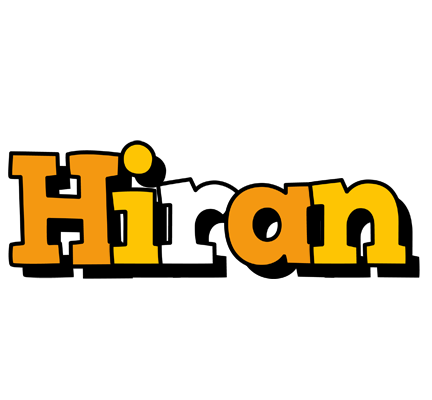 Hiran cartoon logo