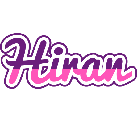 Hiran cheerful logo