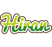 Hiran golfing logo