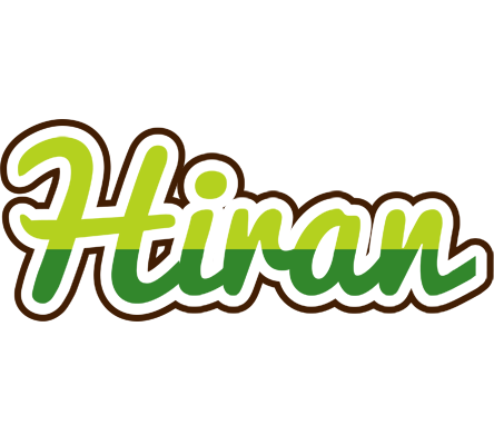 Hiran golfing logo