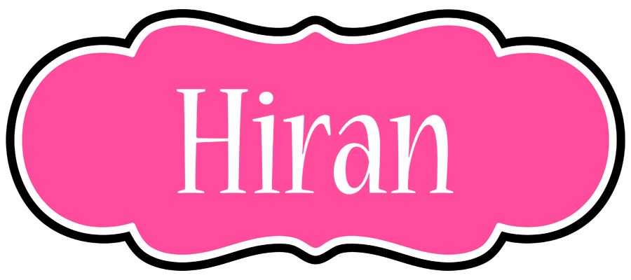 Hiran invitation logo