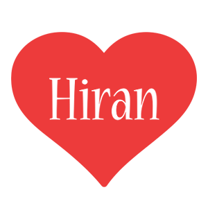 Hiran love logo