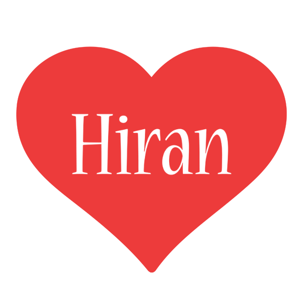 Hiran love logo