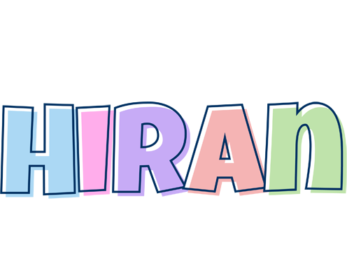 Hiran pastel logo