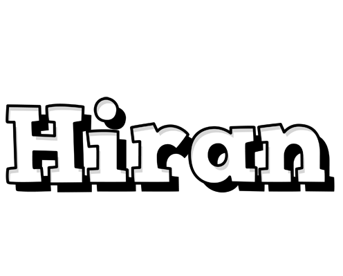 Hiran snowing logo