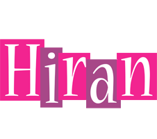 Hiran whine logo