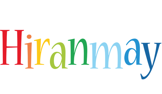 Hiranmay birthday logo