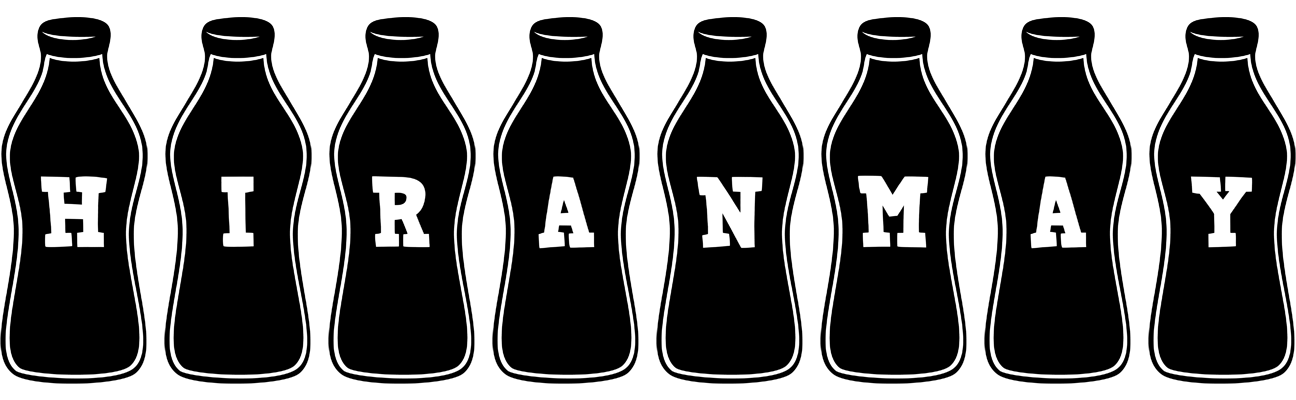 Hiranmay bottle logo