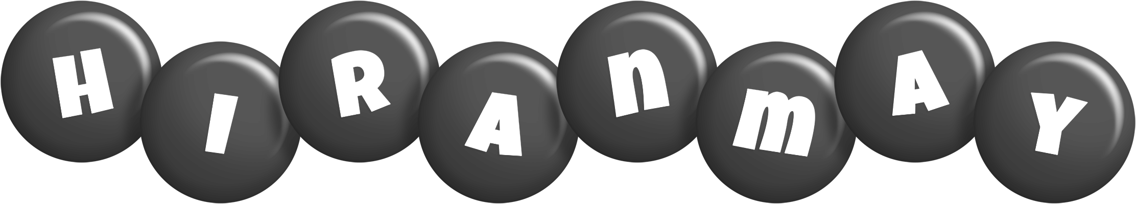 Hiranmay candy-black logo