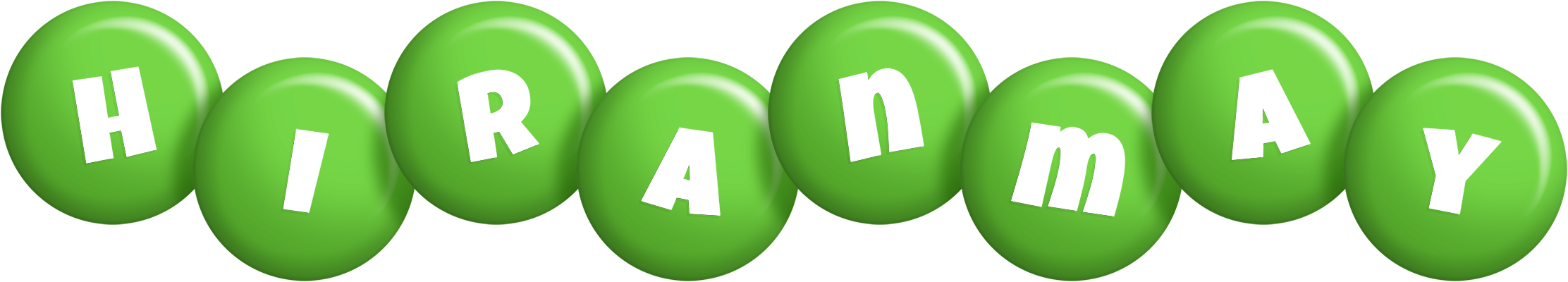 Hiranmay candy-green logo