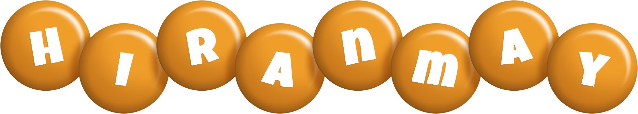 Hiranmay candy-orange logo