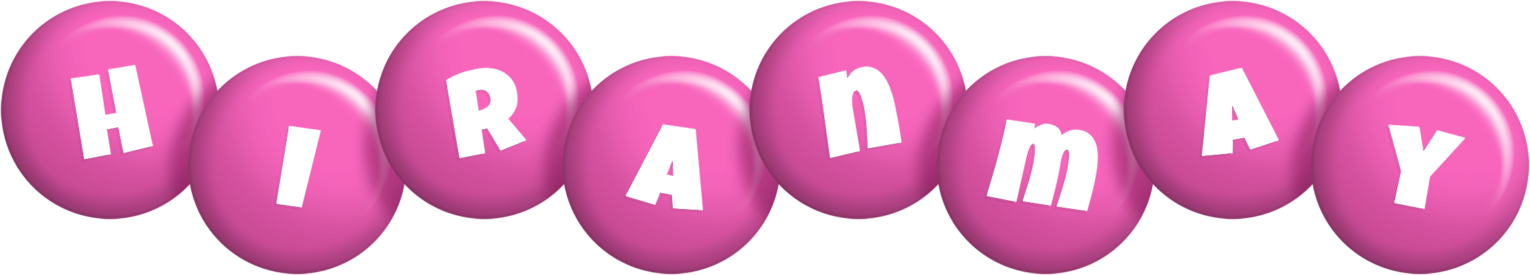 Hiranmay candy-pink logo