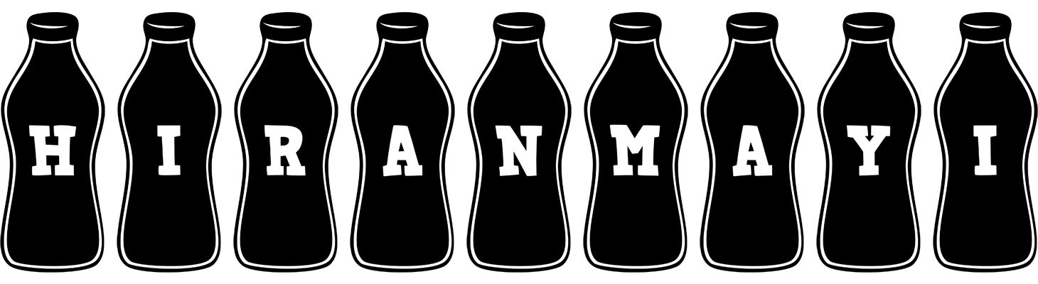 Hiranmayi bottle logo