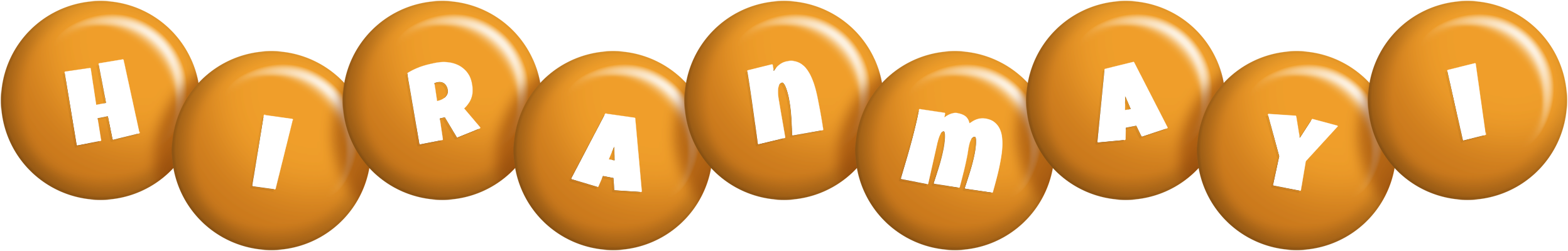 Hiranmayi candy-orange logo