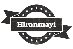 Hiranmayi grunge logo