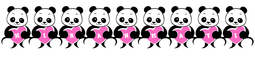 Hiranmayi love-panda logo