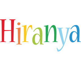 Hiranya birthday logo