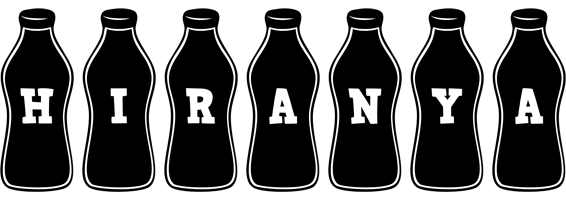 Hiranya bottle logo