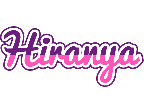 Hiranya cheerful logo