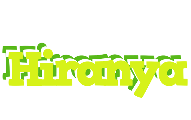 Hiranya citrus logo