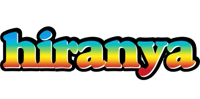 Hiranya color logo