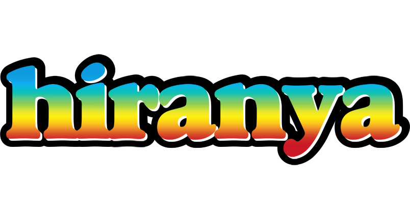 Hiranya color logo