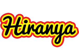 Hiranya flaming logo