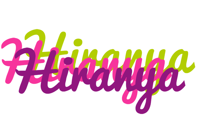 Hiranya flowers logo