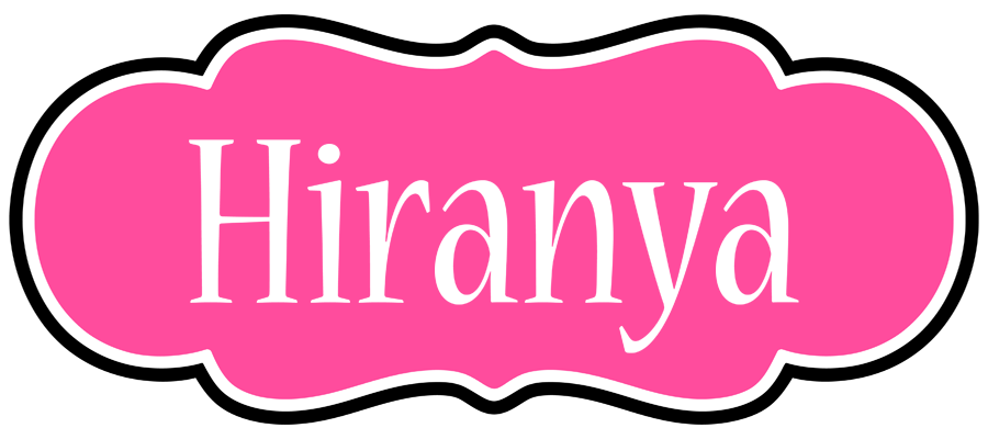 Hiranya invitation logo