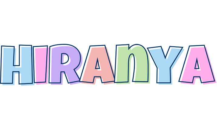 Hiranya pastel logo