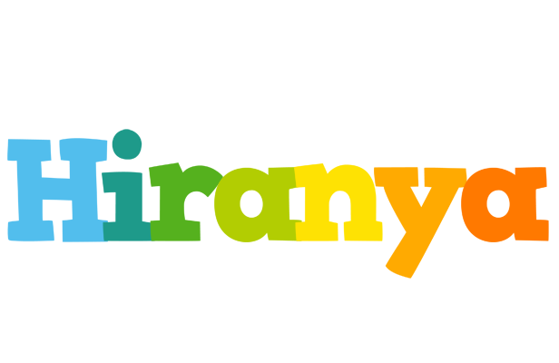 Hiranya rainbows logo