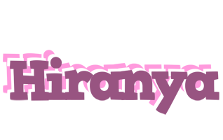 Hiranya relaxing logo