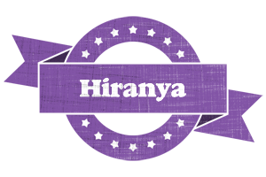 Hiranya royal logo