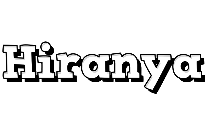 Hiranya snowing logo