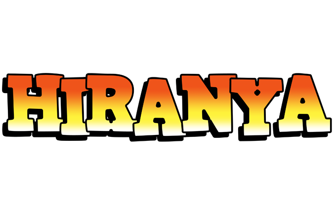 Hiranya sunset logo