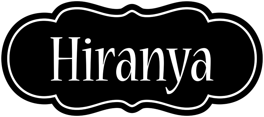 Hiranya welcome logo