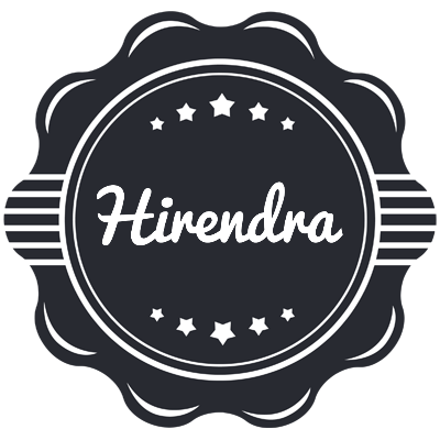 Hirendra badge logo