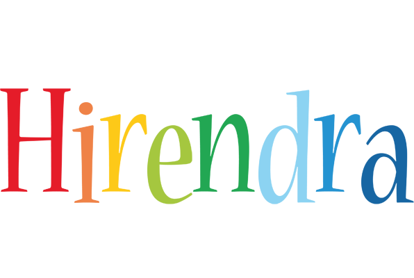Hirendra birthday logo