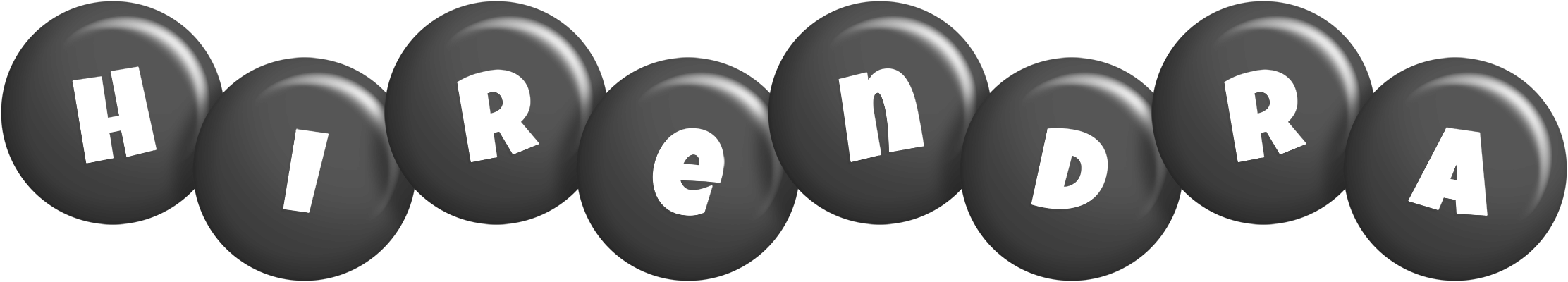 Hirendra candy-black logo