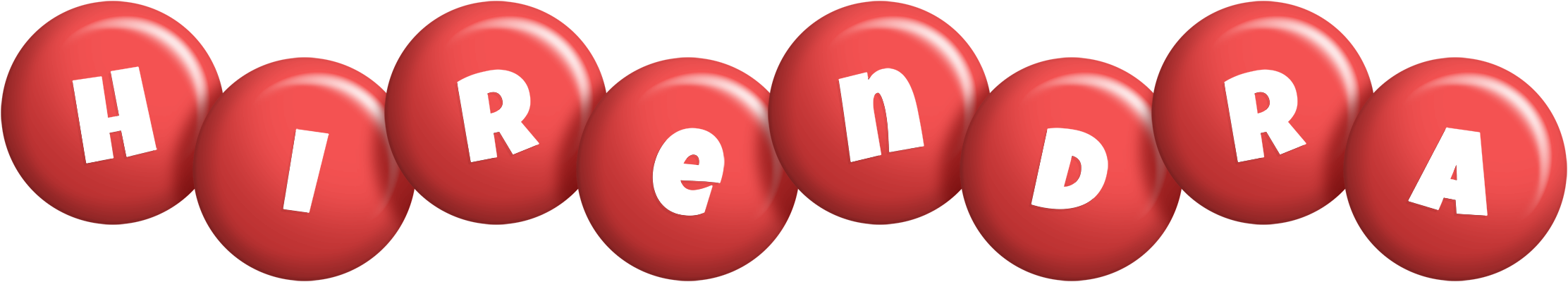 Hirendra candy-red logo
